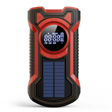 Solar Emergency Radio with 5000mAh Power Bank - InspiredGrabs.com